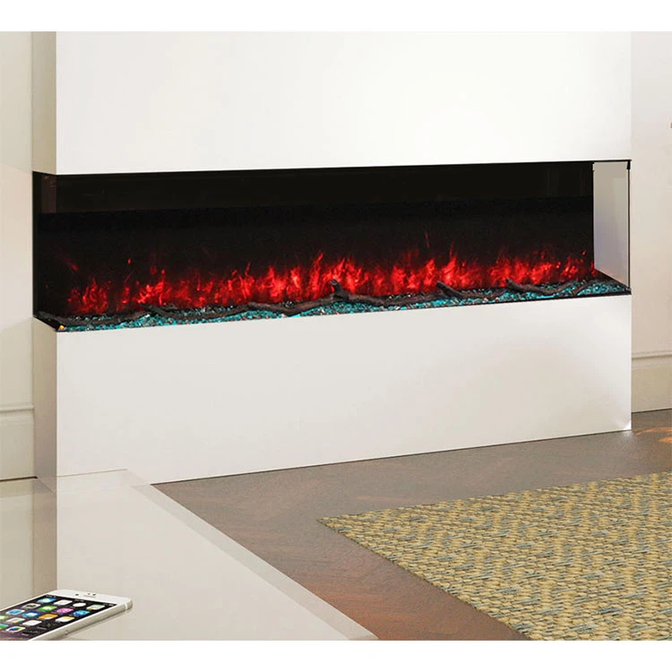 3 stronny kominek elektryczny 1800mm